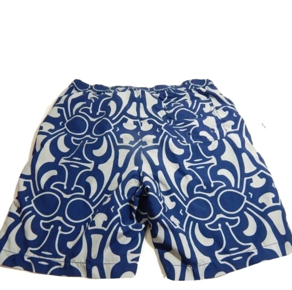 Reyn Spooner Men's Blue Tribal Geometric Shorts - Picture 3 of 3
